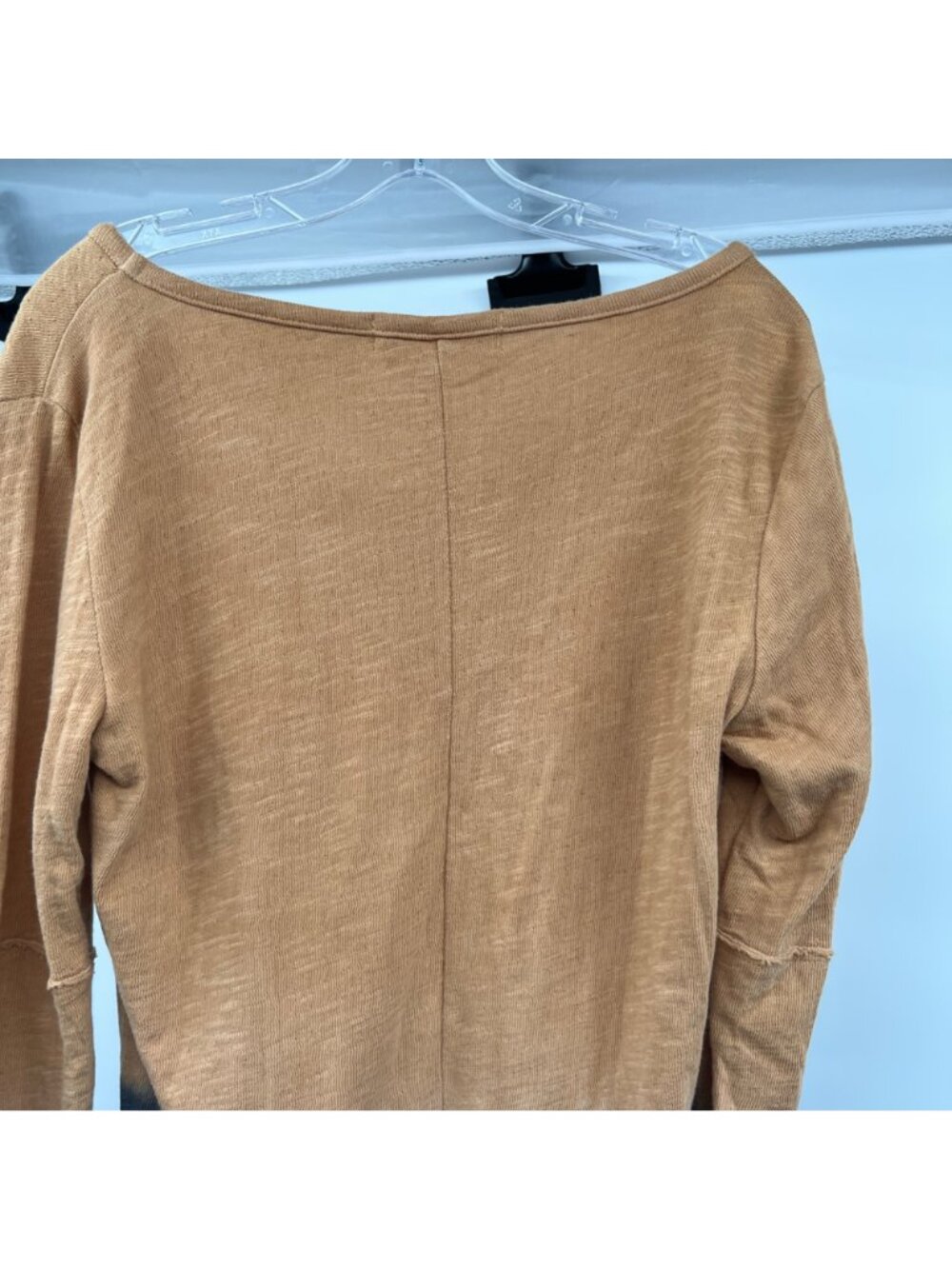 American Able Womens Pullover Top Long Sleeve Button Cuff Multicolor Large - Picture 6 of 9